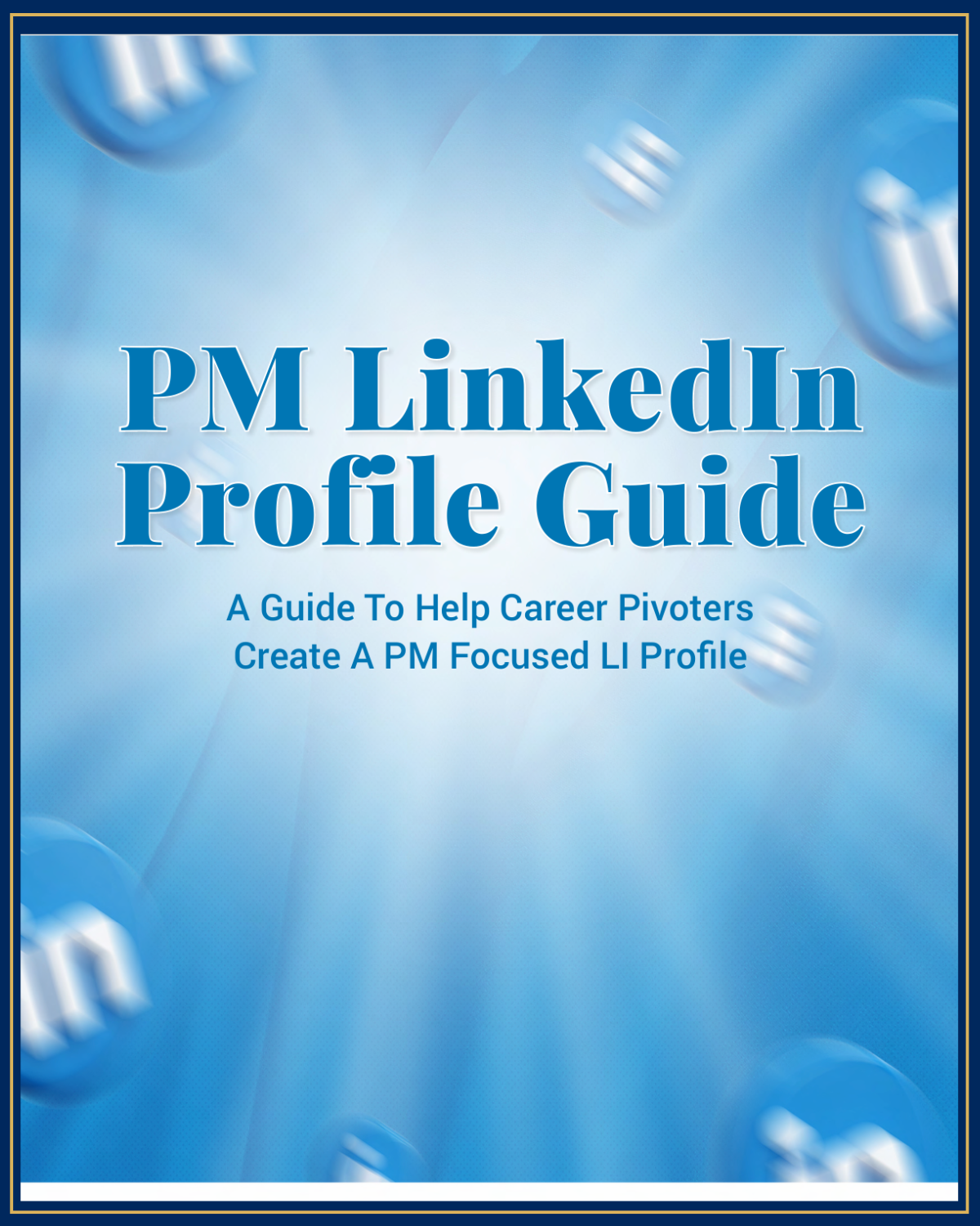 EBook: PM LinkedIn Profiles